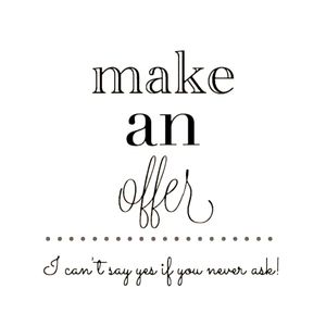 Make an offer in my closet!